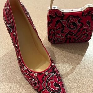 Classic Couture Lady Vanessa Collection Shoe and Handbag